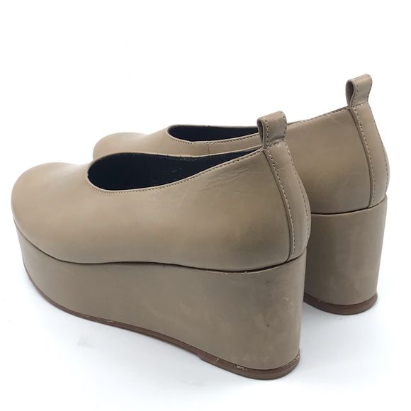 TIBI JEMMA TAN PLATFORM SHOE - Picture 3 of 8